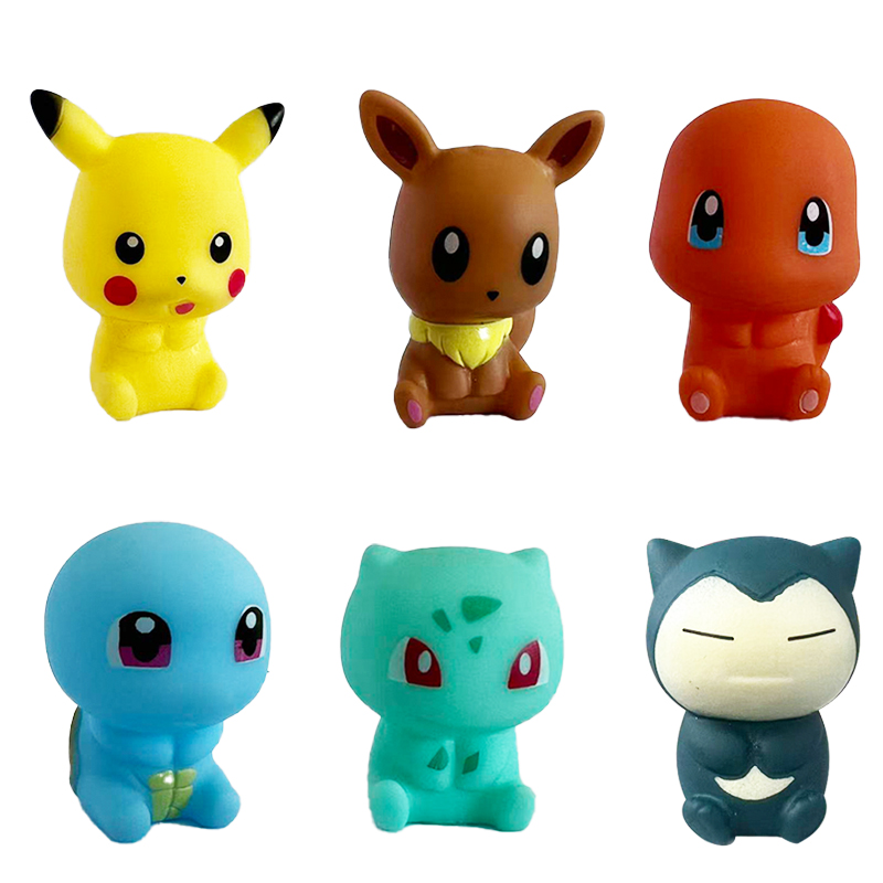Baby Products Kit - 6 Buah Mainan Mandi Pokemon Pikachu
