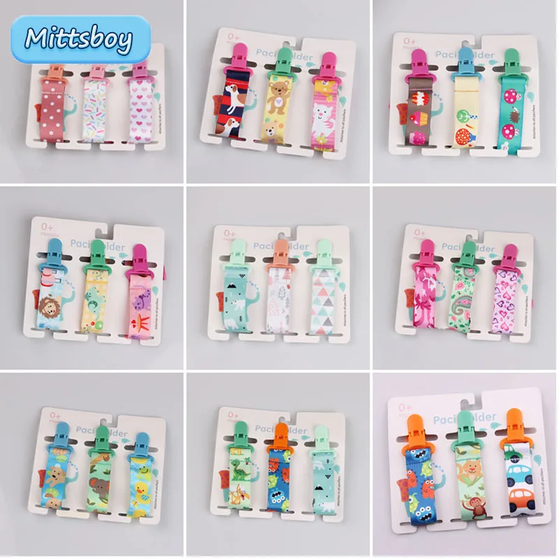 Baby Products Nipples - Pemegang dot bayi motif kartun, 3