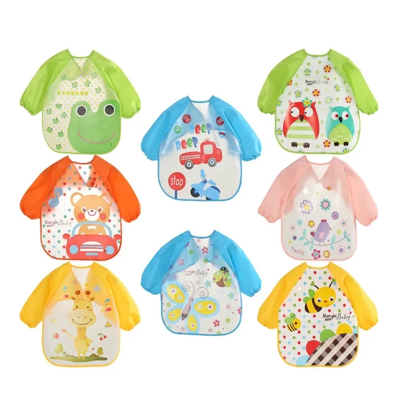 Baby Products Kit - Celemek lengan panjang bayi, pakaian syal