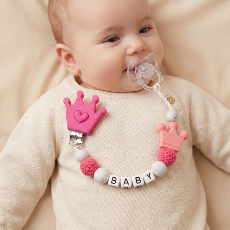 Baby Products Nipples - Penjepit Empeng Bayi Personalisasi Nama Kustom,