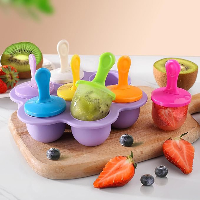 Baby Products Cream - 1pc Cetakan Es Krim Silikon 7