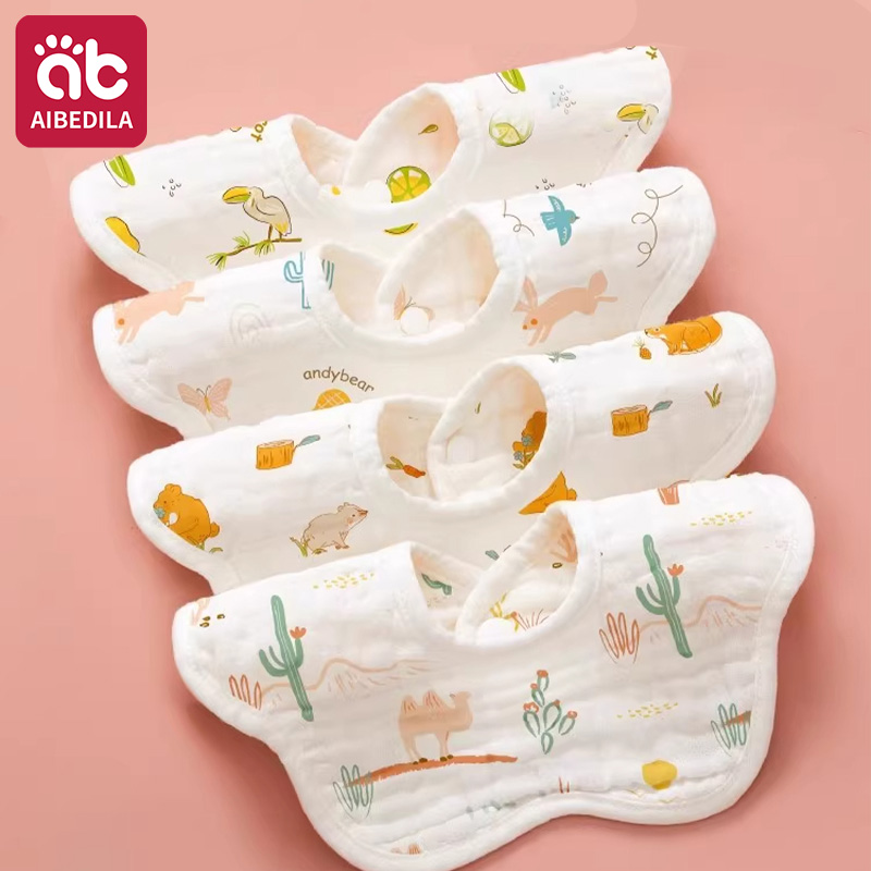 AIBEDILA 3/5 Buah Celemek Bayi - Baby Products Kit ulasan dan harga